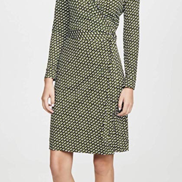 New Jeanne Two Silk Jersey Wrap Dress